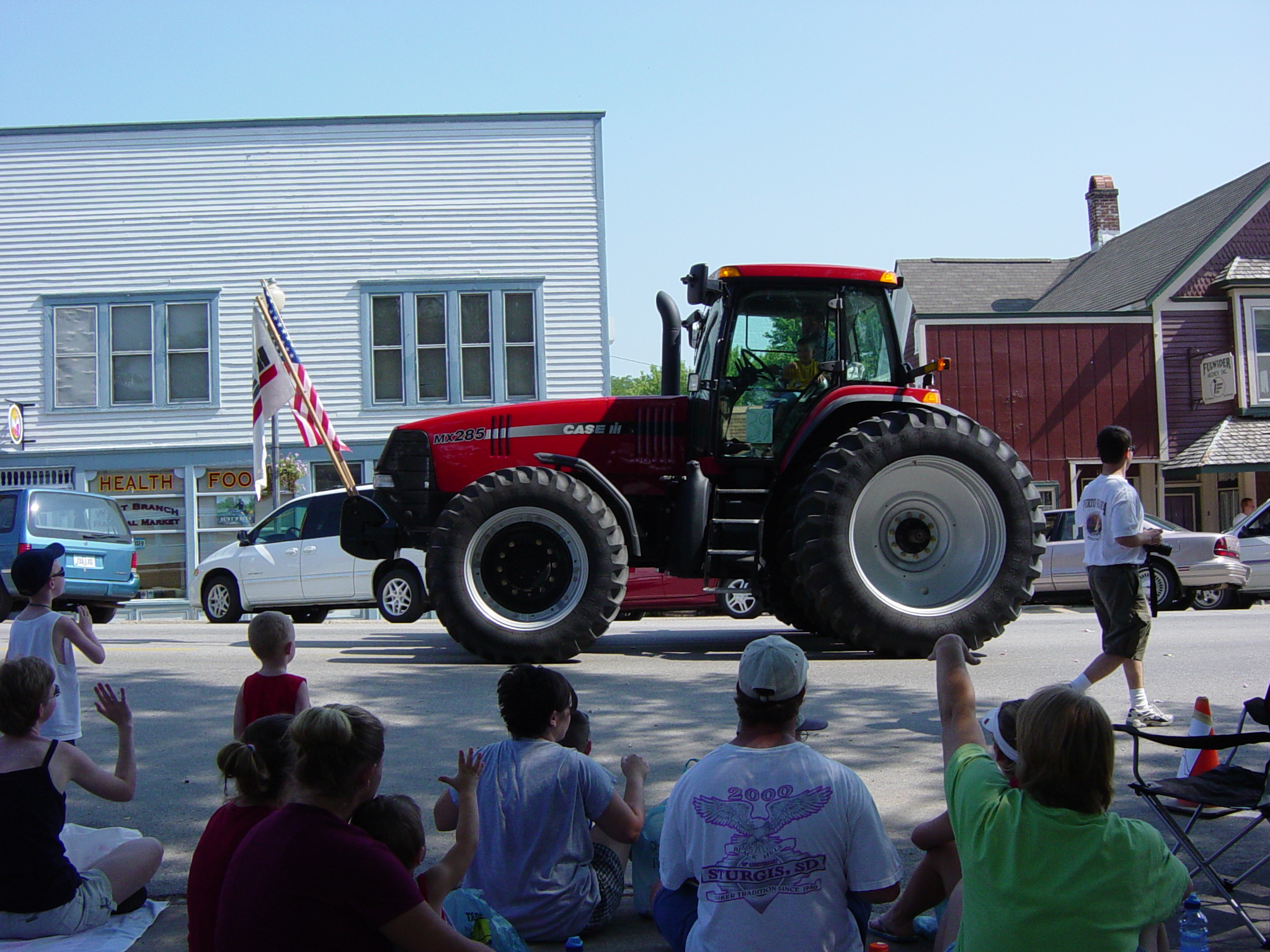 Look!  A tractor!